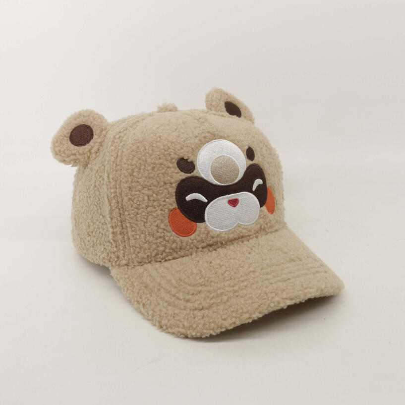 Teddy Bear Fur Guoba Hat