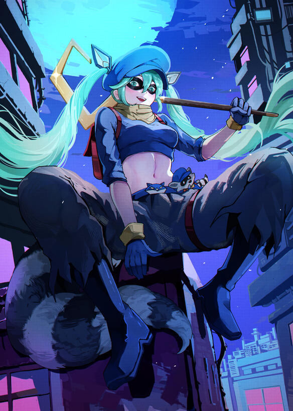 sly cooper x miku