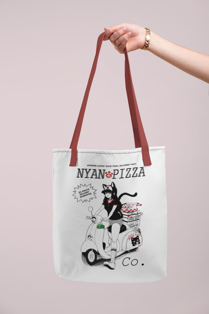 Nyan Pizza Delivery Tote